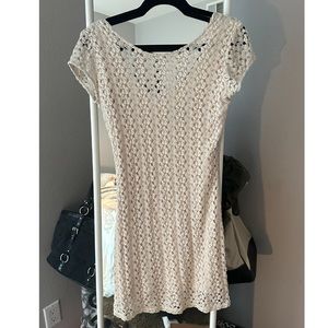 Vintage Free People crochet dress